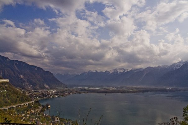 Панорама Женевского озера
